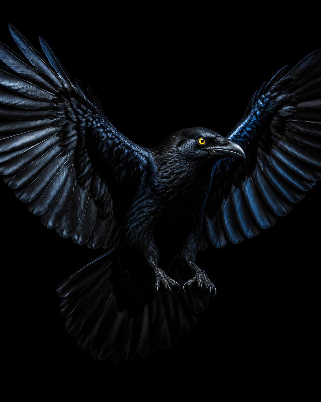 Corvo negro, símbolo da Endring